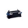 Embase en saillie 24B, alliage aluminium moulé, IP65, Sortie horizontale, PG21